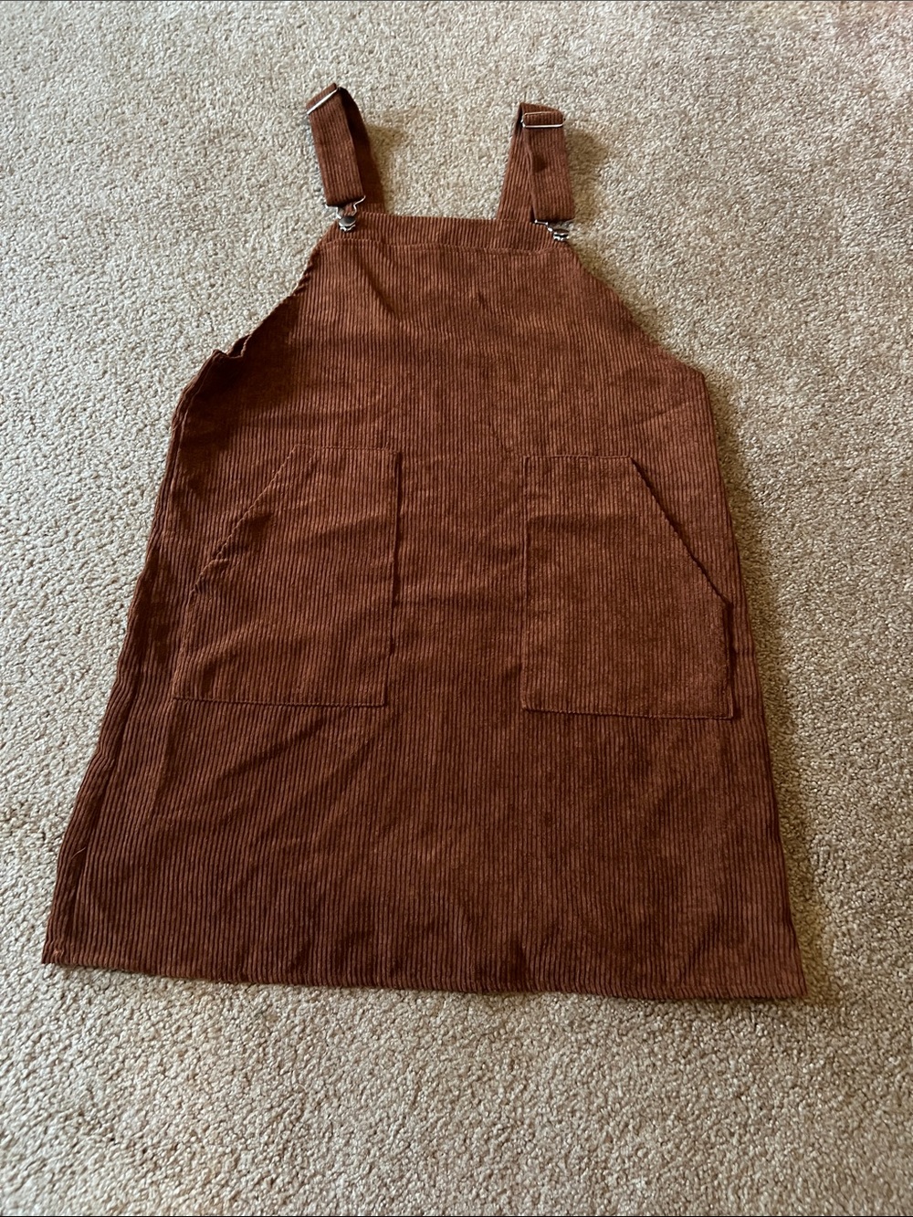 Woman’s Brown Corduroy Dress
